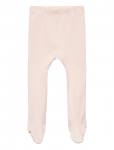 Copenhagen Colors - Baby Rib Tights W. Feet - P&uuml;ksid - 74