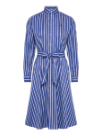 Polo Ralph Lauren - Belted Wide-Stripe Cotton Shirtdress - P&otilde;lveni ja midi - 28
