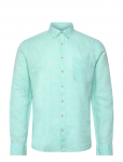 Lindbergh - Cotton/Linen Shirt L/S - Linased s&auml;rgid - M