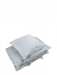 Filibabba - Baby Bedlinen &ndash; Embroidered Cool Summer Design &ndash; Pearl B - Voodipesukomplektid - 70X100CM;40X45CM
