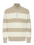 ONLY & SONS - Onsphil Reg 12 Struc Half Zip Knit Noos - Poolpika lukuga džemprid - XS