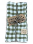 Lovely Linen - Misty Servett - Riidest salvr&auml;tikud - 45X45CM