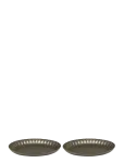 Serax - Serving Bowl Oval Green Inku By Sergio Herman Set/2 - Serveerimiskausid - ONE SIZE