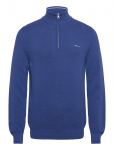 GANT - Cotton Pique Half Zip - Poolpika lukuga džemprid - XXXL
