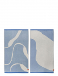 Mette Ditmer - Nova Arte Guest Towel, 2-Pack - K&auml;ter&auml;tikud - 40X55CM