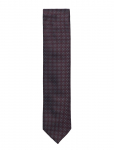 Lindbergh Black - Polyester Tie W?. Pattern 7 Cm - Lipsud - ONE SIZE