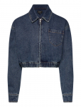 Bardot - Crop Bomber Denim Jacket - L&uuml;hikesed teksap&uuml;ksid - 36