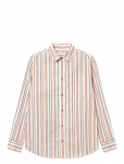 WOOD WOOD - Wwnico Shirt Stripe - Triibulised s&auml;rgid - S