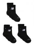 New Balance - Youth Daily Essentials Cushion Crew Socks 3 Pack - Sokid - M