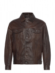 Gant - Leather Trucker Jacket - Nahk - L