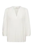 Kaffe - Kaannika Blouse - L&uuml;hikeste varrukatega - 38
