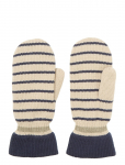 Becks&ouml;ndergaard - Thin Striped Emerald Mittens - Labakindad - L/XL