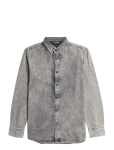G-Star - Clean Slim Shirt - Teksas&auml;rgid - S