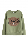 Lindex - Sweatshirt Med Applikation - Dressipluusid - 104