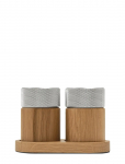 Gejst - Sina Salt And Pepper Mill Oak/ Steel - Soola- ja pipraveskid - &Oslash;6X9