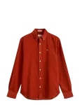 Gant - Reg Corduroy Shirt - Velvets&auml;rgid - M
