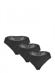 Hunkem&ouml;ller - 3-Pack Invisible Brasilian Lace Back - Brasiilia alusp&uuml;ksid - M
