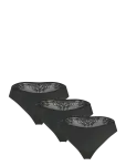 Hunkem&ouml;ller - 3-Pack Invisible Brasilian Lace Back - Brasiilia alusp&uuml;ksid - M