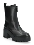 Calvin Klein - Chunky Heeled Zip Boot Lth - Kontsaga poolsaapad - 37 x 37