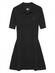 Tommy Jeans - Tjw F&F Sweater Polo Mini Dress - L&uuml;hikesed kleidid - L