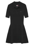Tommy Jeans - Tjw F&F Sweater Polo Mini Dress - L&uuml;hikesed kleidid - L