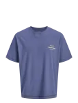 Jack & Jones - Jornorrebro Typo Tee Ss Crew Neck Sn Jnr - L&uuml;hikeste varrukatega - 128