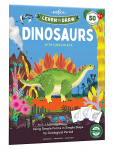 Eeboo - Learn To Draw - Dinosaurs - V&auml;rvimis- ja meisterdamisraamatud - ONE SIZE