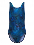 Speedo - Print Leaderback One Piece - Ujumisriided - 128