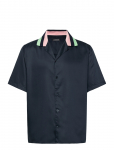 J. Lindeberg - Skala Ss Knit Collar Shirt - L&uuml;hikeste varrukatega s&auml;rgid - S