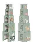 JaBaDaBaDo - Stacking Cubes Farm - Virnastatavad klotsid - ONE SIZE