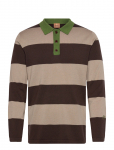 Mos Mosh Gallery - Mmgroyal Preppy Ls Polo Knit - Pikkade varrukatega - M