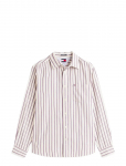 Tommy Jeans - Tjm Rlx Stripe Twill Shirt - Vabaaja s&auml;rgid - S