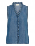 Cream - Crmolly Sleeveless Blouse - Varrukateta - 42