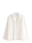 Lindex - Pyjama Shirt In Seersucker - Pidžaamad (komplektid) - M