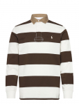 Polo Ralph Lauren - Classic Fit Khaki-Collar Rugby Shirt - Pikkade varrukatega - XS