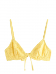 Lindex - Unpadded Bikini Bra With Embroidery - Tugikaartega bikiinitopid - M