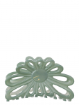Bon Dep - Flower Claw 8Cm Water Green - Juukseklambrid - ONE SIZE