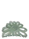 Bon Dep - Flower Claw 8Cm Water Green - Juukseklambrid - ONE SIZE