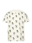 Minymo - T-Shirt Ss Aop - L&uuml;hikeste varrukatega - 140