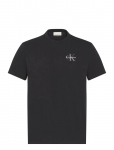 Calvin Klein Jeans - Ss 30S Jersey Classic Micro Mono - L&uuml;hikeste varrukatega - M