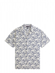 Tommy Hilfiger - Linen Camp Collar Sslv Swimshop - L&uuml;hikeste varrukatega s&auml;rgid - XXL