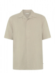 Knowledge Cotton Apparel - Moss Relaxed Linen Blend Short Slee - L&uuml;hikeste varrukatega s&auml;rgid - XXL