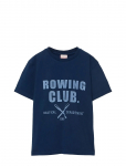 Boboli - Knit T-Shirt Dye For Boy -Bci - L&uuml;hikeste varrukatega - 98