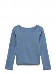 Vero Moda Girl - Vmmillion Ls Square Top Jrs Girl Noos - Pluusid ja tuunikad - 158/164