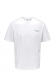 ONLY & SONS - Onsfred Life Mid Century Rlx Ss Tee - L&uuml;hikeste varrukatega - L