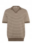 ONLY & SONS - Onstilo Reg Ss Split Neck Knit Noos - L&uuml;hikeste varrukatega kootud polos&auml;rgid - XXL