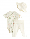 Lindex - 3-Piece Baby Starter Kit - Beebide kinkekomplektid - 68