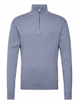 Tommy Hilfiger - Pima Ctn Cash Structure Zip Mock - Poolpika lukuga džemprid - XXXL