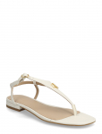 Lauren Ralph Lauren - Everley Ii Crosshatch Leather Sandal - Madalad sandaalid - 38
