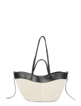 Gina Tricot - Canvas Strap Detail Tote Bag - Kandekotid - ONE SIZE